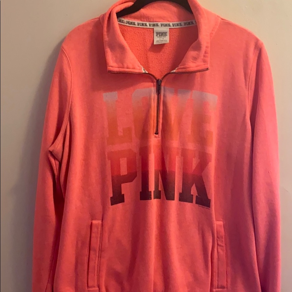 Victoria’s Secret PINk half zip large